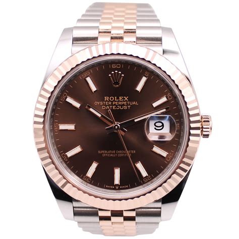 rolex datejust 41 jubilee chocolate|Rolex Datejust 41 price uk.